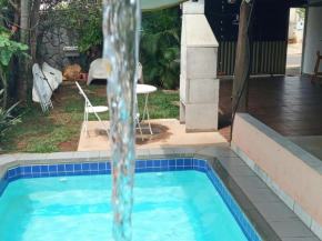 Casa aconchegante piscina aquecida ar condicionado